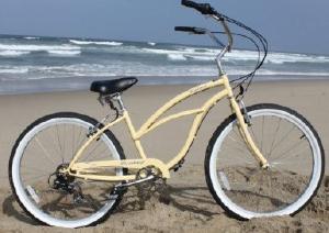 Beach Cruiser Bicycle Woman 26" Firmstrong Urban Lady Multi Speed (7sp
